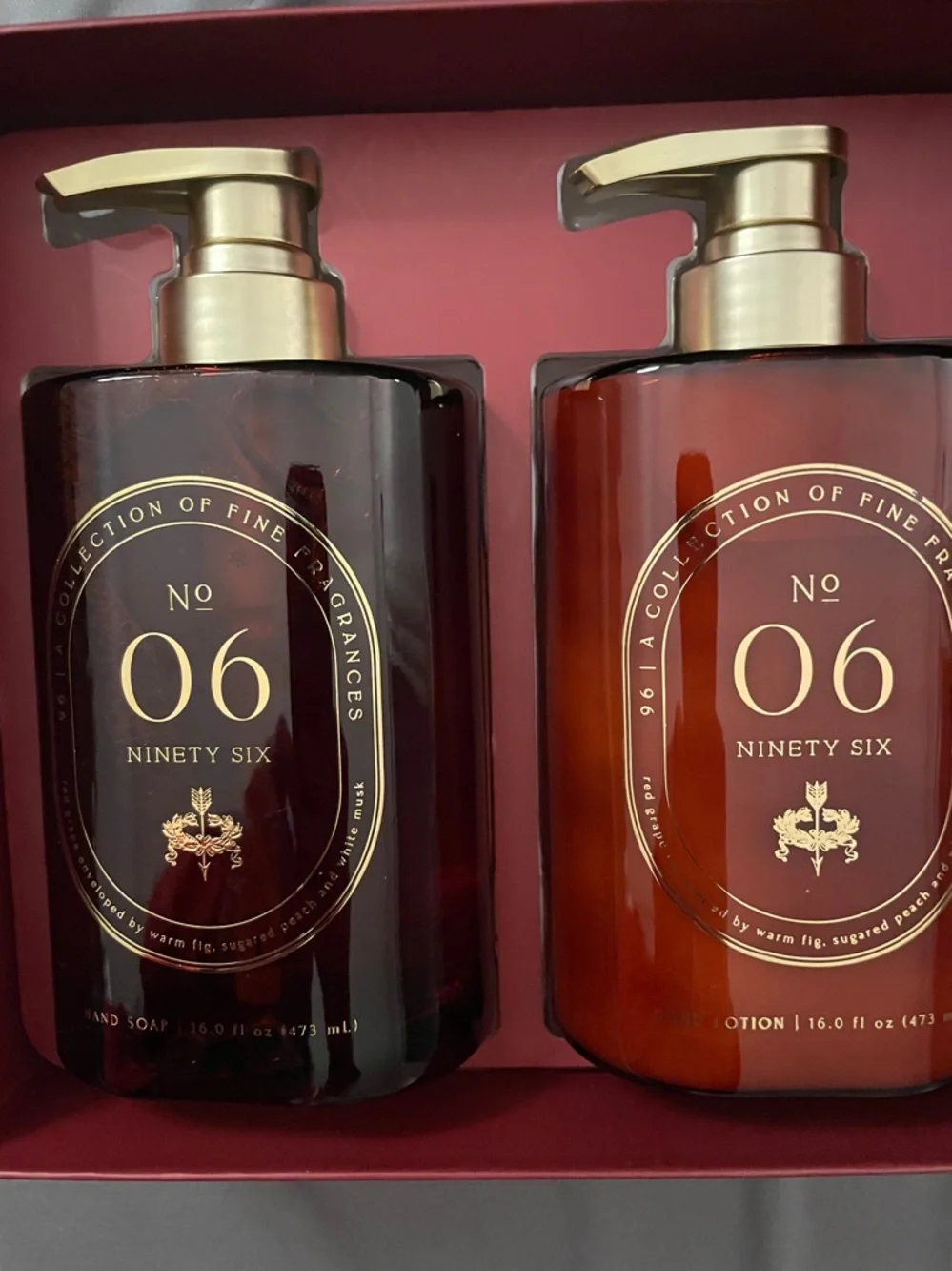 New hand soap & lotion duo